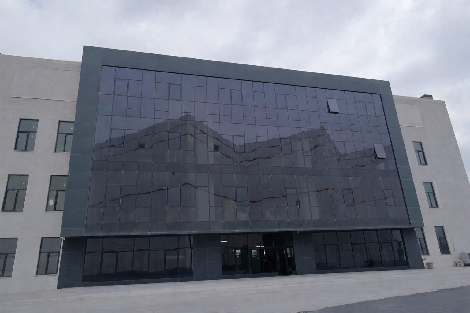 Şafak Örme Fabrika Binası dış cephe görünümü